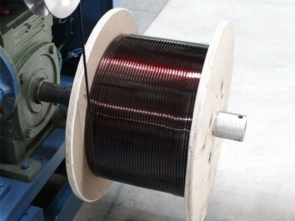 Flat Enamelled Aluminium Wire