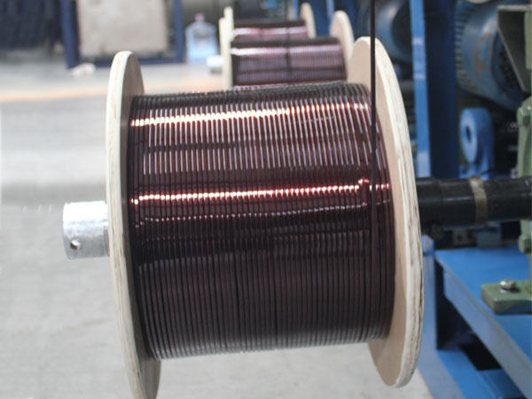 Enameled Flat Copper Wire