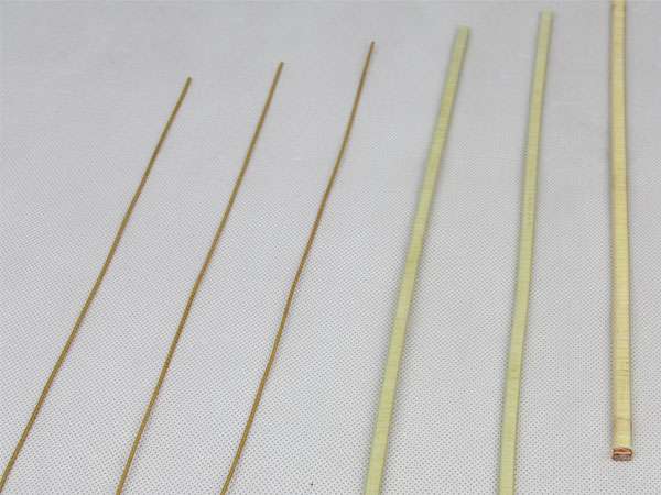  Fiber Glass Covered Aluminum Round/Flat Wire